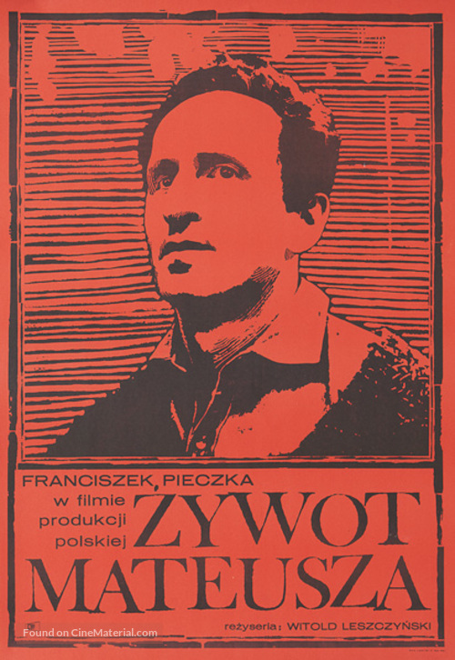 Zywot Mateusza - Polish Movie Poster