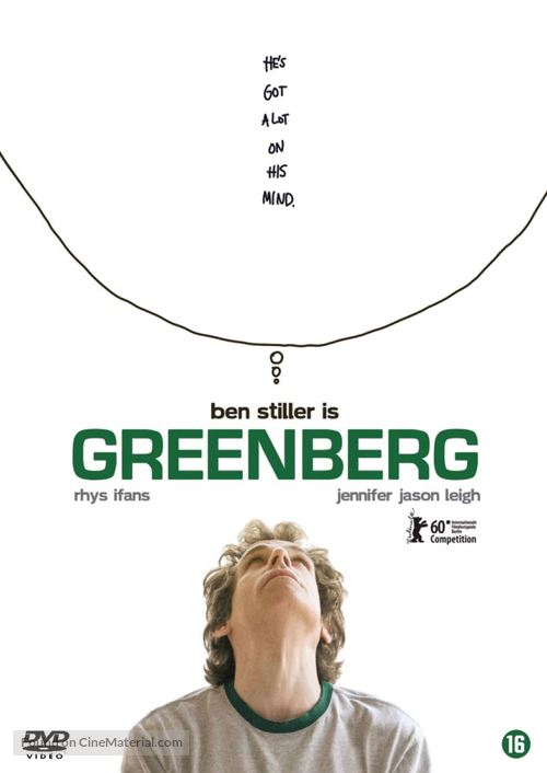 Greenberg - Dutch DVD movie cover