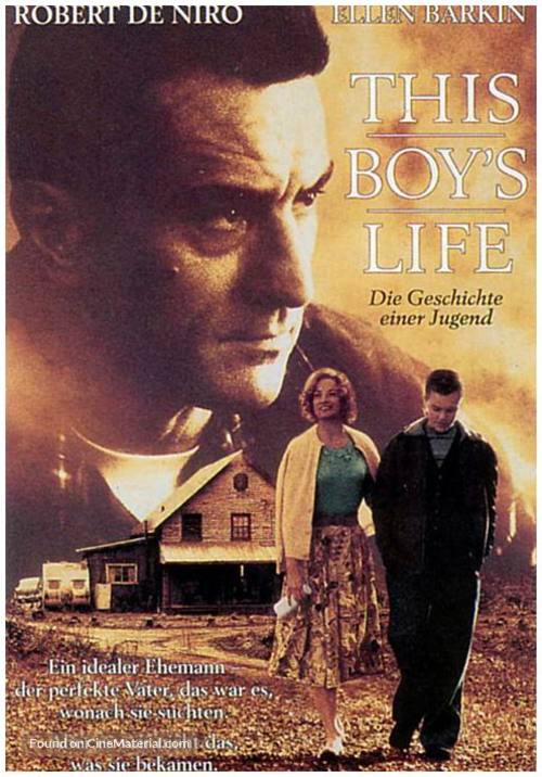 Original 1993 French Poster 16x12 This Boy's Life Blessures Secretes