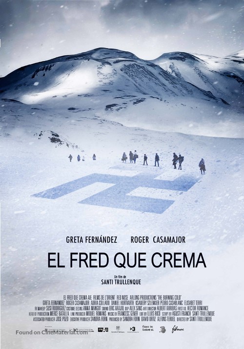 El fred que crema - Andorran Movie Poster