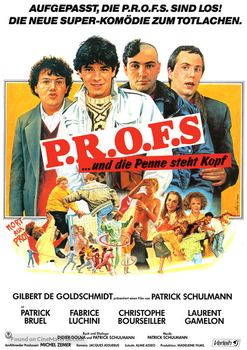 P.R.O.F.S. - German Movie Poster