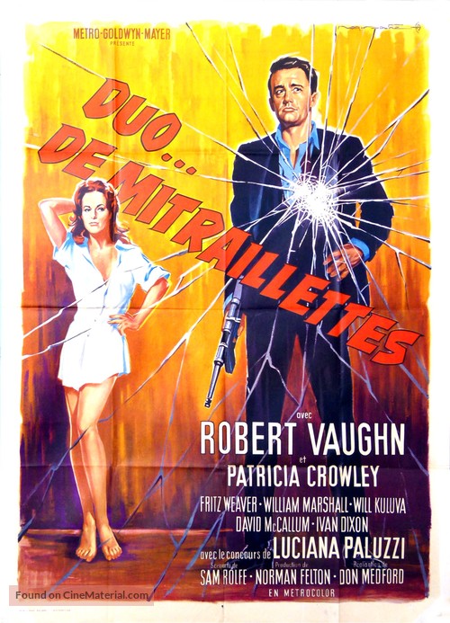 To Trap a Spy - French Movie Poster