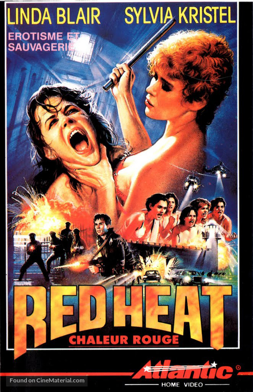 Red Heat - French VHS movie cover