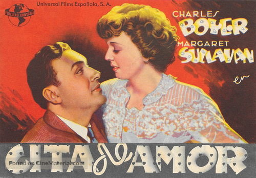 Appointment for Love - Spanish Movie Poster