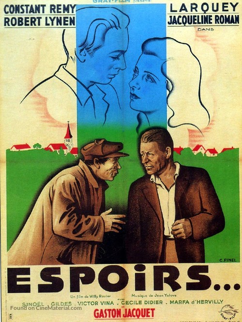 Espoirs... - French Movie Poster
