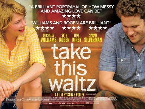 Take This Waltz - British Movie Poster