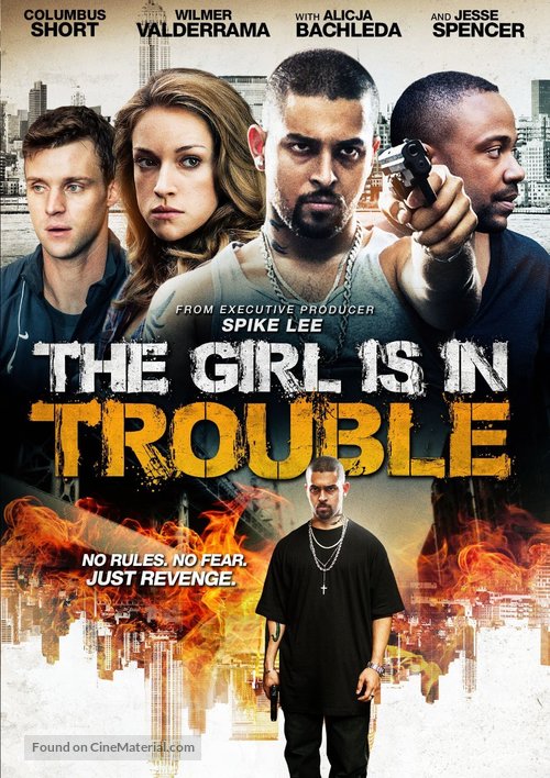 The Girl Is in Trouble - DVD movie cover
