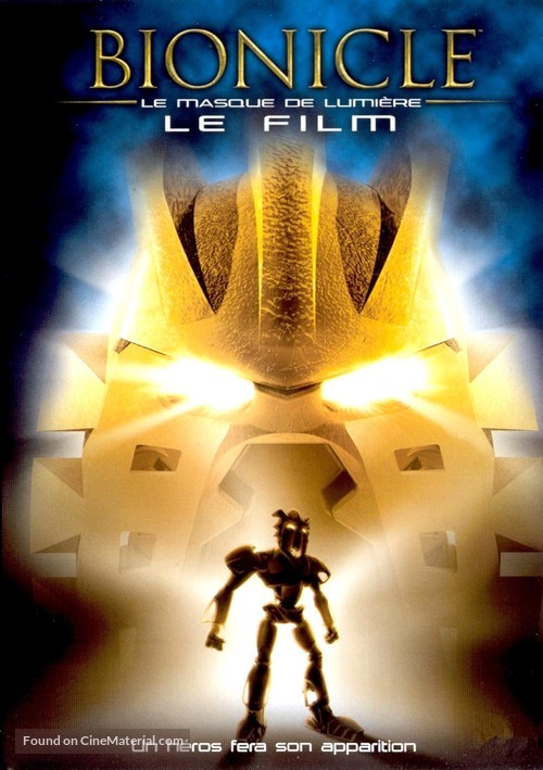 Bionicle: Mask of Light - French DVD movie cover