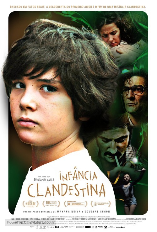 Infancia clandestina - Brazilian Movie Poster