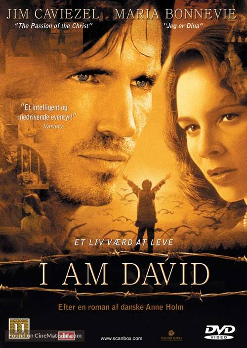 I Am David - Danish DVD movie cover