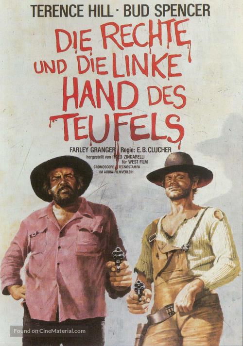 Lo chiamavano Trinit&agrave; - German Movie Poster