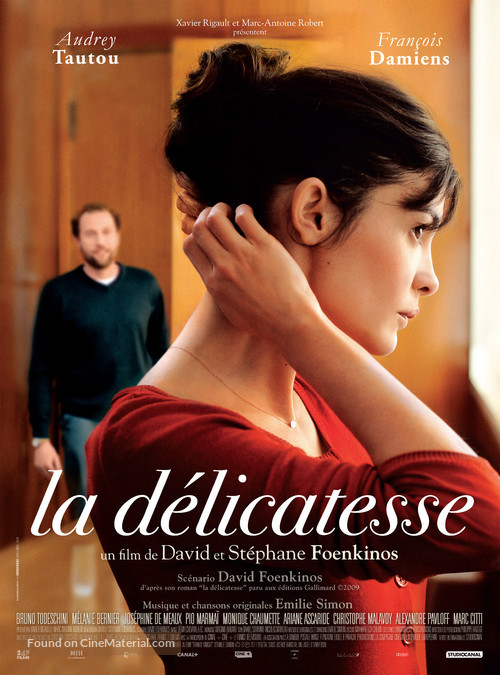 La d&eacute;licatesse - French Movie Poster