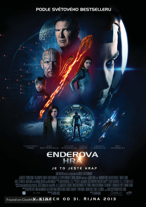Ender&#039;s Game - Czech Movie Poster