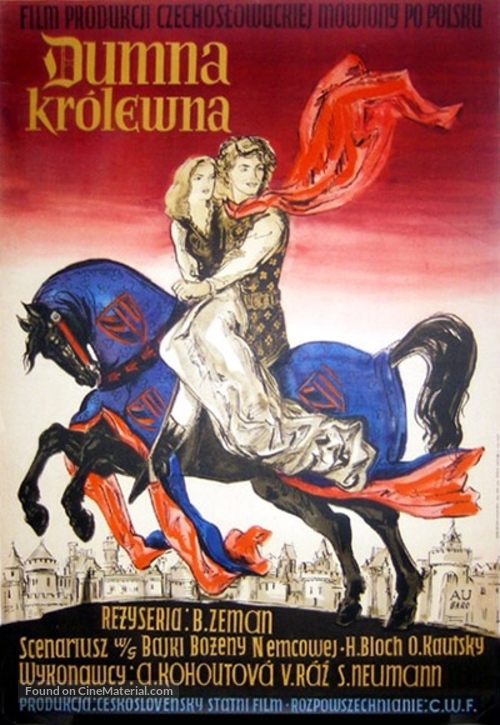 Pysn&aacute; princezna - Polish Movie Poster