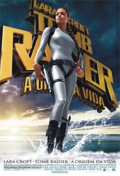Lara Croft Tomb Raider: The Cradle of Life - Brazilian Movie Poster