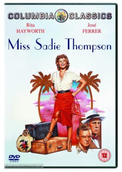 Miss Sadie Thompson - British DVD movie cover