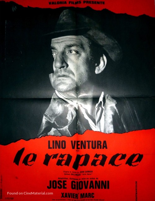 Le rapace - French Movie Poster