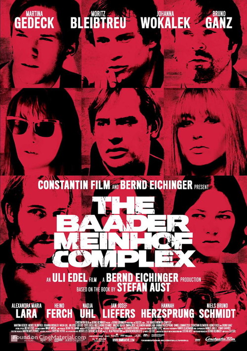 Der Baader Meinhof Komplex - British Movie Poster
