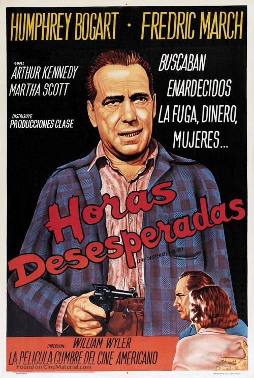 The Desperate Hours - Argentinian Movie Poster