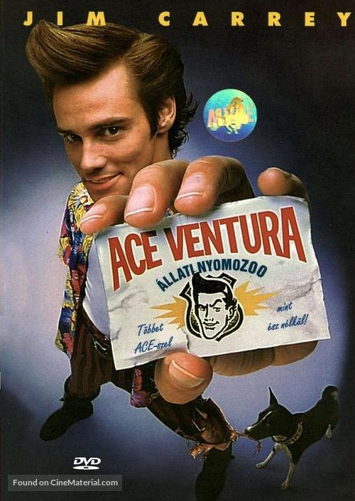 Ace Ventura: Pet Detective - Hungarian DVD movie cover