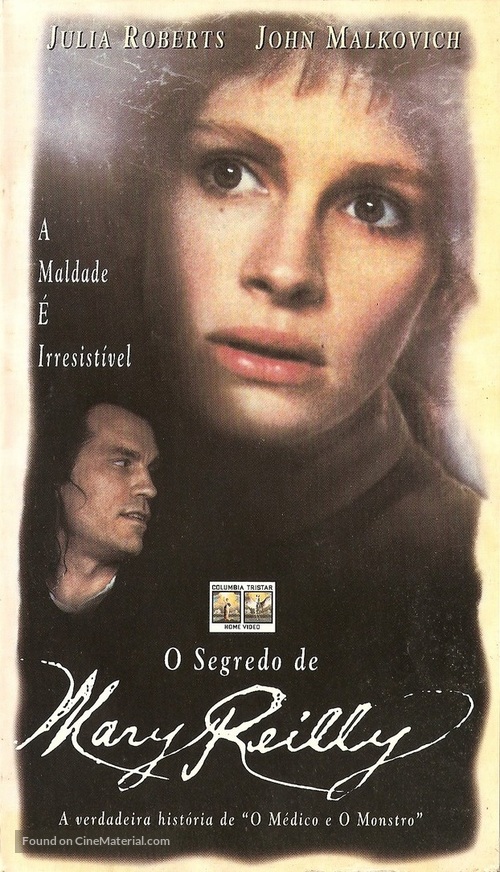 Mary Reilly - Brazilian VHS movie cover