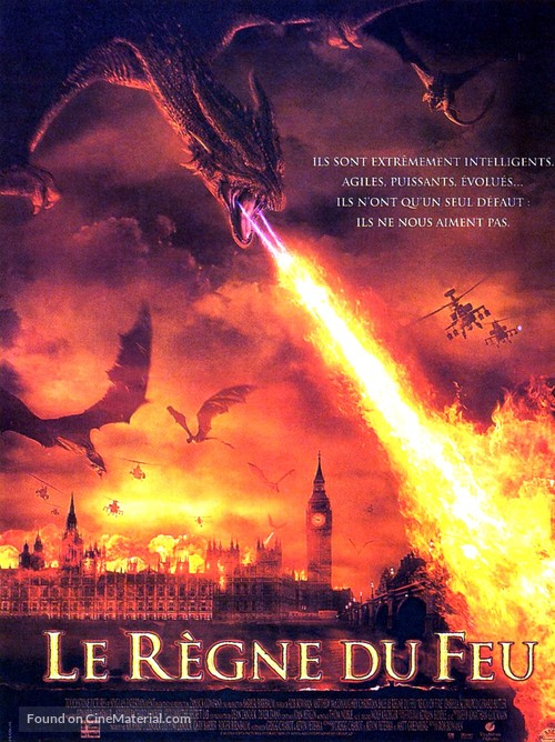 Reign of Fire - French Movie Poster