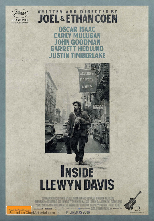 Inside Llewyn Davis - Australian Movie Poster