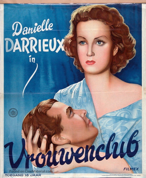 Club de femmes - Dutch Movie Poster