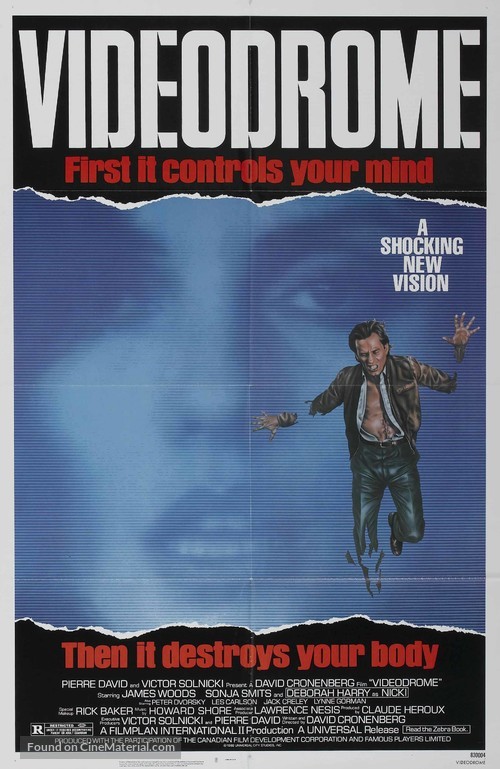 Videodrome - Movie Poster