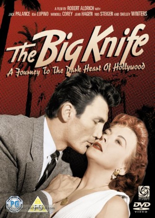 The Big Knife - British DVD movie cover