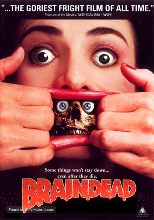Braindead - Swedish DVD movie cover
