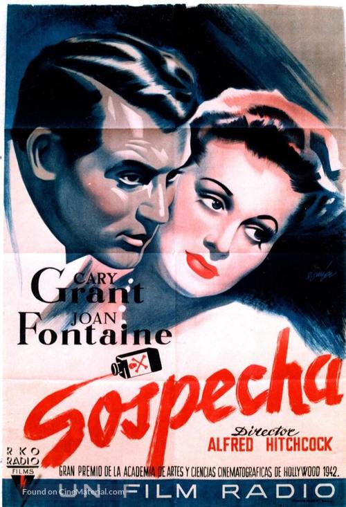 Suspicion - Spanish Movie Poster