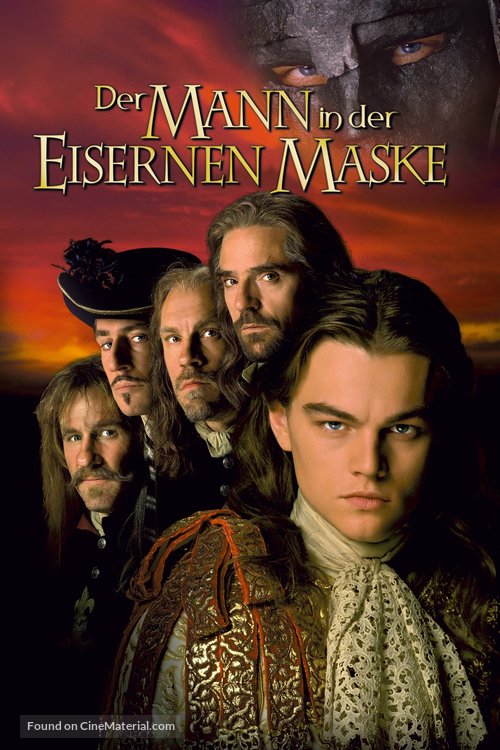 The Man In The Iron Mask - German Video on demand movie cover