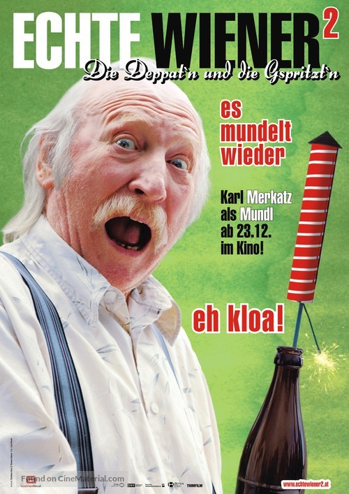 Echte Wiener II - Die Deppat&#039;n und die Gspritzt&#039;n - Austrian Movie Poster