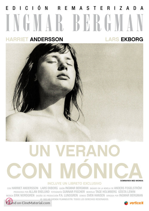 Sommaren med Monika - Spanish Movie Poster