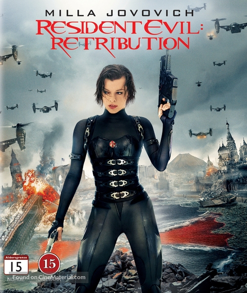Resident Evil: Retribution - Danish Movie Cover