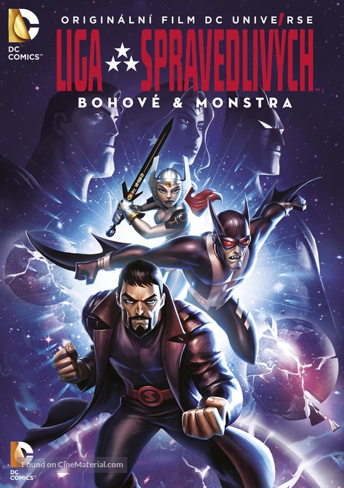 Justice League: Gods and Monsters - Czech DVD movie cover