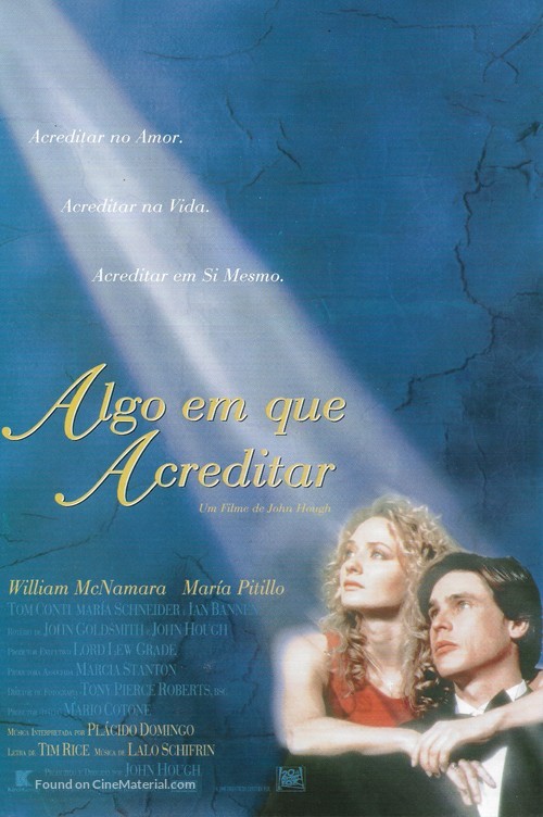 Something to Believe In - Portuguese Movie Poster