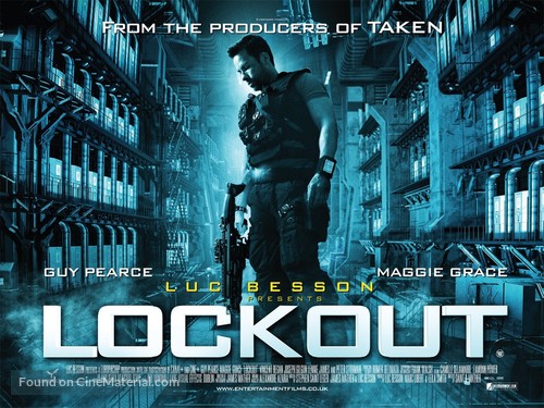 Lockout - British Movie Poster