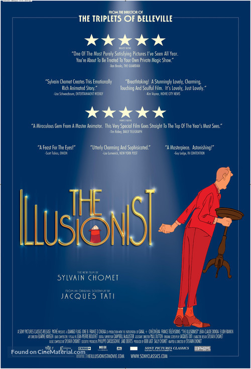 L&#039;illusionniste - Canadian Movie Poster