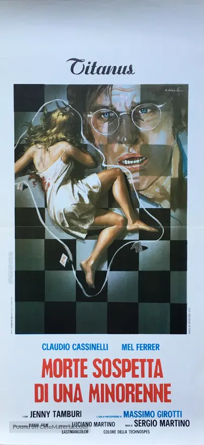 Morte sospetta di una minorenne (1975) Italian movie poster Morte sospetta di una minorenne (1975) Italian movie poster