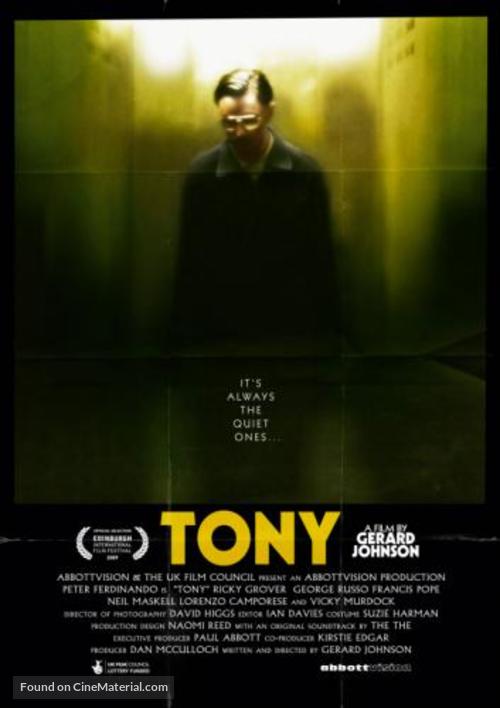 Tony - British Movie Poster