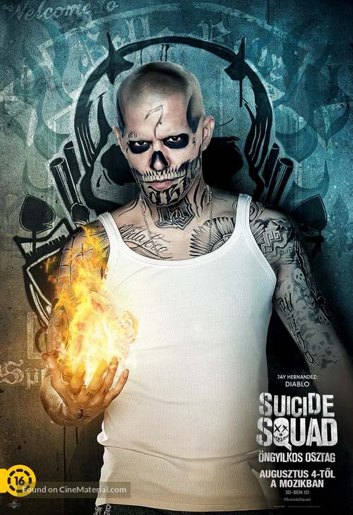 Suicide Squad - Hungarian Movie Poster