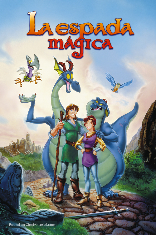 Quest for Camelot - Mexican DVD movie cover