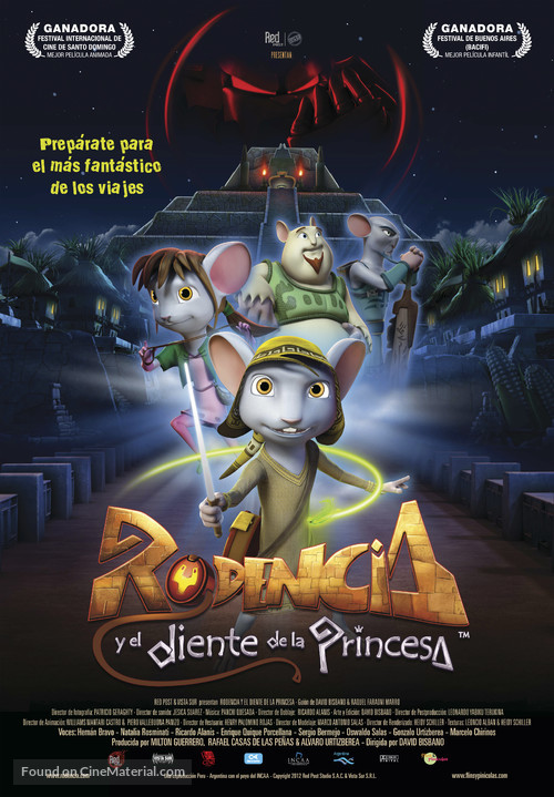 Rodencia y el Diente de la Princesa - Spanish Movie Poster