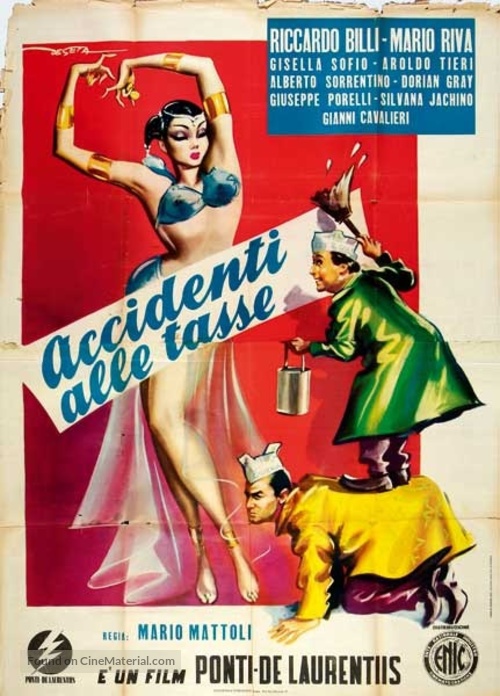 Accidenti alle tasse!! - Italian Movie Poster