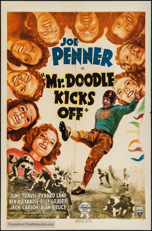 Mr. Doodle Kicks Off - Movie Poster