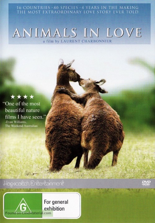 Les animaux amoureux - Australian DVD movie cover