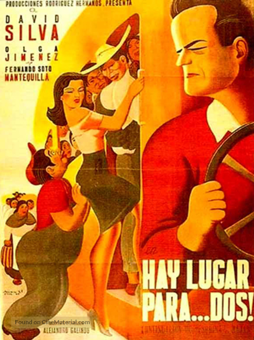 Hay lugar para... dos - Mexican Movie Poster