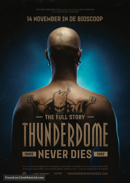 Thunderdome Never Dies - Dutch Movie Poster